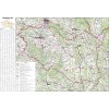Nástěnné mapy Pardubický kraj - nástěnná mapa 113 x 83 cm, lamino + lišty