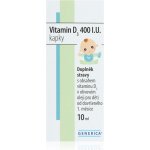 Generica Vitamin D3 400 I.U. kapky 10 ml – Hledejceny.cz