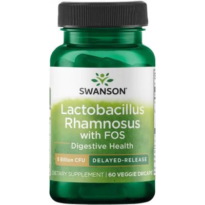 Swanson Lactobacillus Gasseri 5 miliardy CFU 60 rostlinných kapslí – Hledejceny.cz