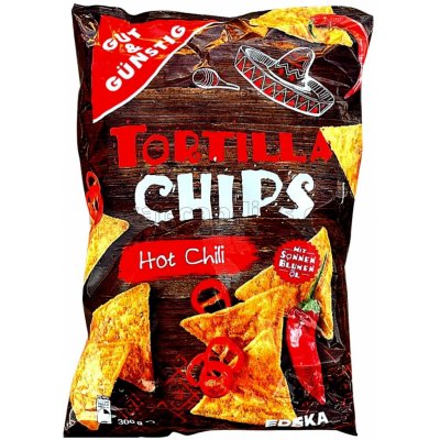 Edeka Chips Tortilla chilli 300g – Zboží Mobilmania