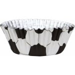 PME Košíčky papírové s fólií Fotbal28x 50mm 30ks – Zboží Dáma
