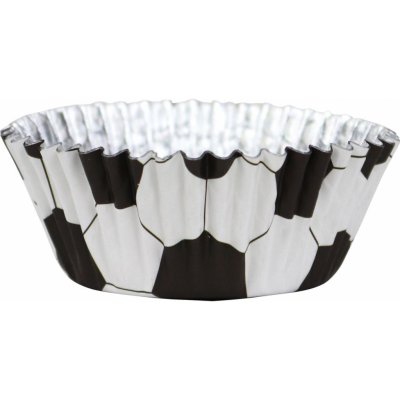 PME Košíčky papírové s fólií Fotbal28x 50mm 30ks – Zboží Dáma