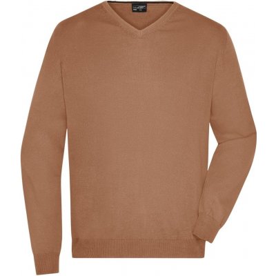 bavlněný svetr JN659 Camel – Zboží Mobilmania