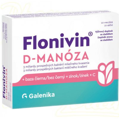 Galenika Flonivin D-Manóza 10 x 5 g – Hledejceny.cz
