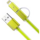 Remax AA-1146 MicroUSB - lighting, zelený