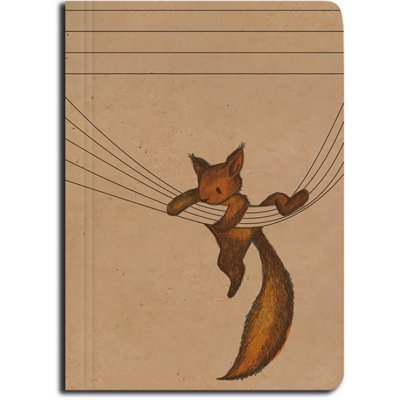 Baloušek Tisk Blok linkovaný A6 kraft veverka – Zboží Dáma Baloušek Tisk Blok linkovaný A6 kraft veverka – Zboží Dáma