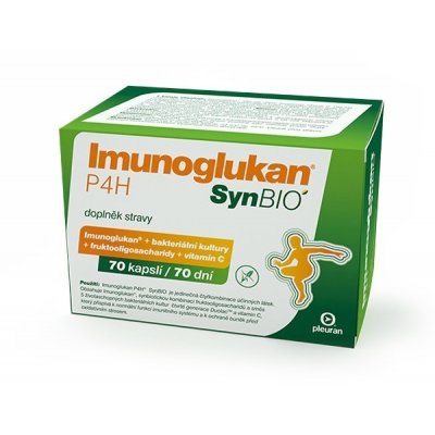 Pleuran Imunoglukan P4H SynBio 70 kapslí – Zboží Mobilmania