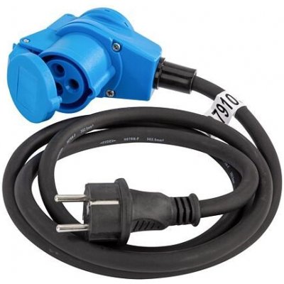 CEE zásuvka Jäger Direkt, klasická zástrčka – úhlová 1,5 m – Hledejceny.cz