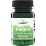 Swanson Keratin 50 mg 60 kapslí – Hledejceny.cz
