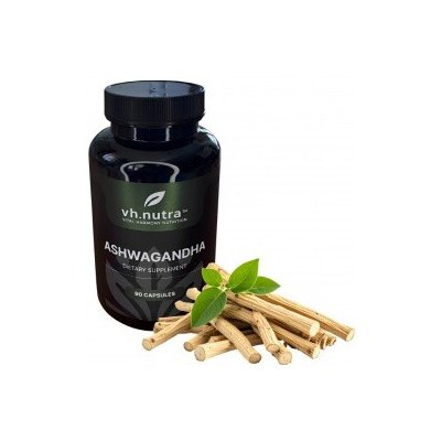 VH. NUTRA: Ashwagandha kořen 90 tobolek – Hledejceny.cz