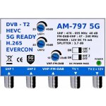 EVERCON anténní zesilovač AM-797 5G bez napájecího zdroje – Sleviste.cz