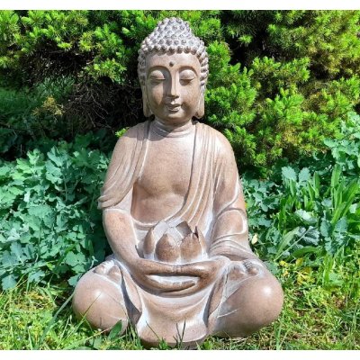 Prodex Import Soška Buddhy velký 45 x 30 cm – Zboží Dáma