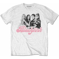 BlackPink tričko Photo white pánské