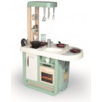 Smoby Cherry Kitchen Green s jedálenským stolom rúrou a chladnička s 25 doplnkami – Sleviste.cz