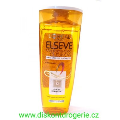 L'Oréal Paris Elseve Extraordinary Oil Coco Weightless Nourishing Balm vyživující šampon pro normální až suché vlasy 400 ml – Zbozi.Blesk.cz