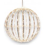 ACA Lighting LED vánoční 3D koule průměr 20 cm 100 LED 230V IP44 – Hledejceny.cz