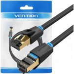 Vention IKABH Cat.8 SSTP Patch, 2m, černý – Sleviste.cz