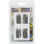 Shesto Rotacraft frézovací HSS stopkové nástroje (sada 24ks) SH-RC9004 – Zboží Dáma