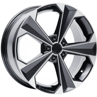 OXIGIN 22 8.5x19 5x108 ET38 matt black polished | Zboží Auto