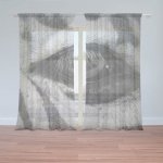 Sablio Záclony Oko zebry: 2ks 150x250cm – Hledejceny.cz
