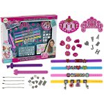 LEAN Toys Kreativní sada na výrobu náramků s přívěsky a písmenky DIY – Hledejceny.cz