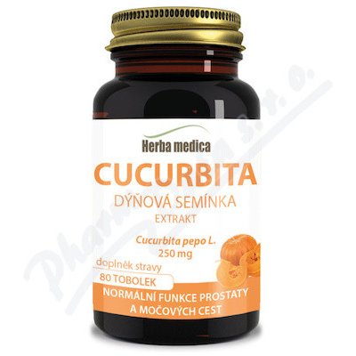 Herba medica Cucurbita dýňová semínka extrakt 250 mg 80 měkkých tobolek – Hledejceny.cz