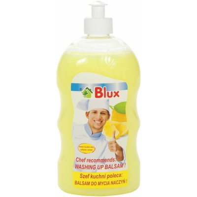 Blux Balsam Prostředek na nádobí citrón a aloe vera 650 ml – Zboží Mobilmania