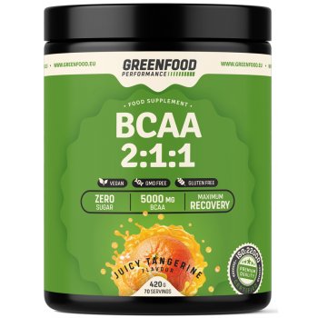 GreenFood BCAA 2:1:1 420 g