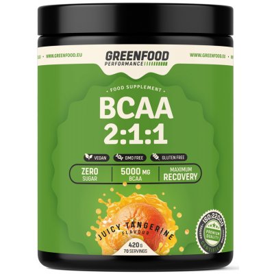 GreenFood BCAA 2:1:1 420 g