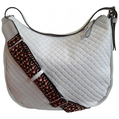 Gianni Conti dámská kožená kabelka s motivem propletení bílá 3273732 white – Zboží Mobilmania