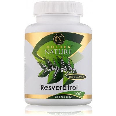 Golden Nature Resveratrol 98% 100 kapslí