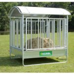KERBL Příkrmiště čtyřhranné pro koně, pozinkované, 2,1 x 2,1 x 2,5 m, 12 míst – Hledejceny.cz