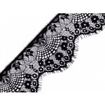 Francouzská krajka šíře 90 mm Varianta: 2 černá, Balení: 3 m – Hledejceny.cz