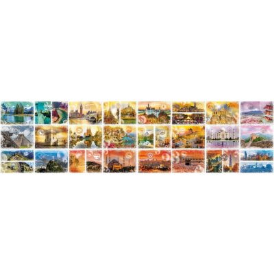 Grafika Travel around the World 48000 dílků – Zboží Mobilmania