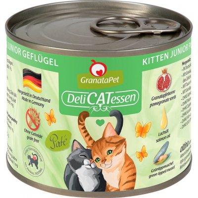 GranataPet pro kočky DeliCATessen Drůbež pro koťata 6 x 200 g