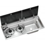 Dometic, kombinace vestavného vařiče MO 9722, dřez vpravo – Zboží Mobilmania