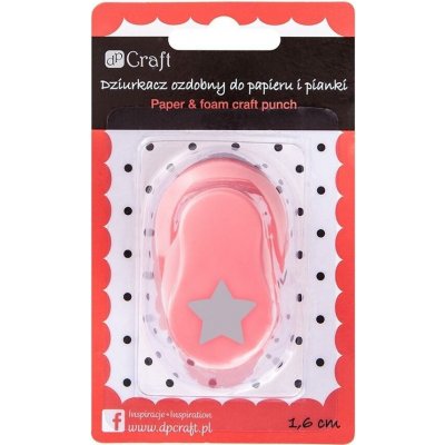 dp Craft Raznice na papír a pěnovku hvězda 1,6 cm – Hledejceny.cz