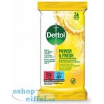 Dettol Antibakteriální ubrousky na povrchy s vůní limetky 36 ks – Zboží Dáma
