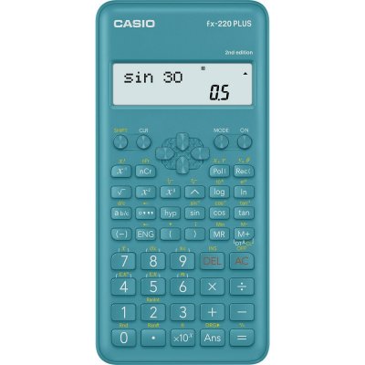 CASIO FX-220Plus2E, 181 funkcí, 2 řádky, 10+2 číslic, 45014244 – Hledejceny.cz