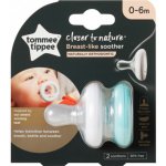 Tommee Tippee šidítko C2N silikon Natural bílá 2 ks – Hledejceny.cz