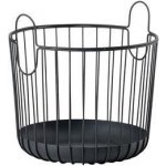 Zone Denmark Úložný kovový koš Inu Black 30 x 30.5 cm 10554 – Sleviste.cz