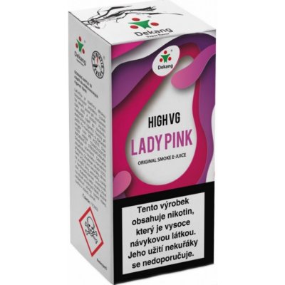 Dekang High VG Lady Pink 10 ml 1,5 mg – Hledejceny.cz