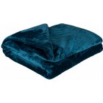 4sleep Mikroplyšová deka UNI Petrolej 150x200 – Zboží Dáma