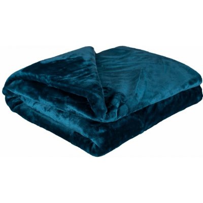 4sleep Mikroplyšová deka UNI Petrolej 150x200 – Zboží Dáma