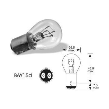 Osram 7528-02B P21/5W BAY15d 12V 21/5W 2 ks