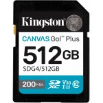 Kingston SDXC Class 10 512 GB SDG3/512GB – Zbozi.Blesk.cz