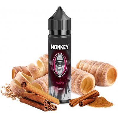 Monkey Liquid Shake & Vape Cindou 12 ml – Zbozi.Blesk.cz