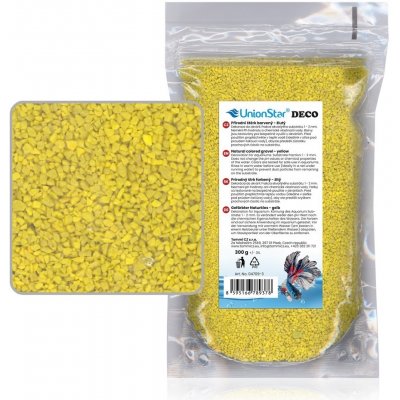 UnionStar písek Deco žlutý 300 g – Hledejceny.cz