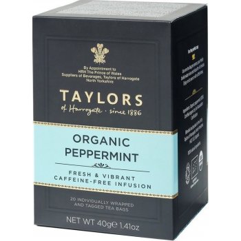 Taylors of Harrogate Organic Peppermint Tea 40 g