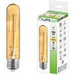 Lumiled LED žárovka LED E27 T30 6W = 50W 660lm 2200K Teplá bílá 360° Filament – Hledejceny.cz